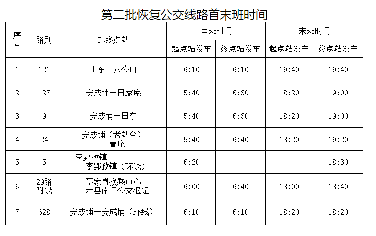 淮南628最新时刻表详解及出行信息指南